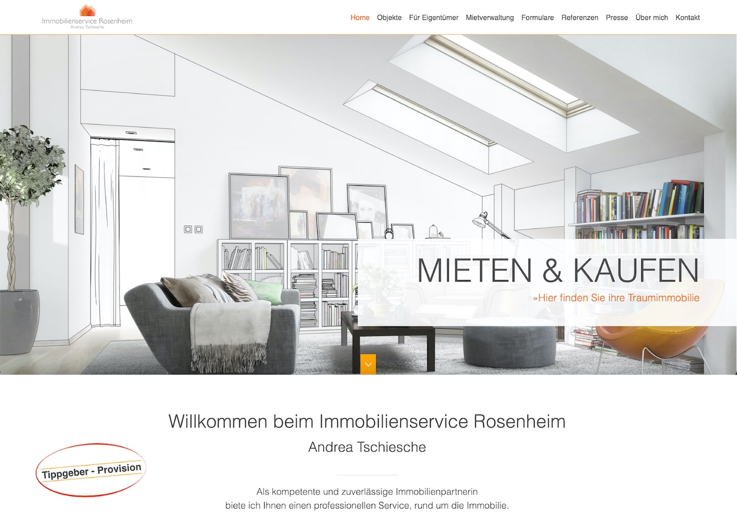 Immobilienservice Rosenheim - Andrea Tschiesche